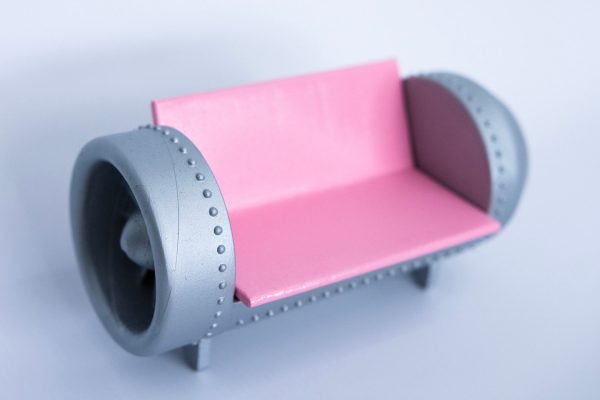 Doll House Airplane Engine Sofa