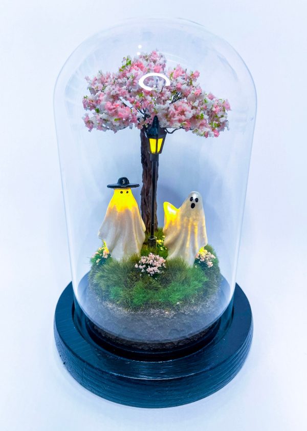 Ghost Cherry Blossom Diorama - Image 2