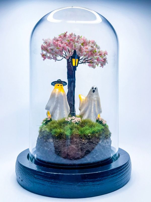 Ghost Cherry Blossom Diorama