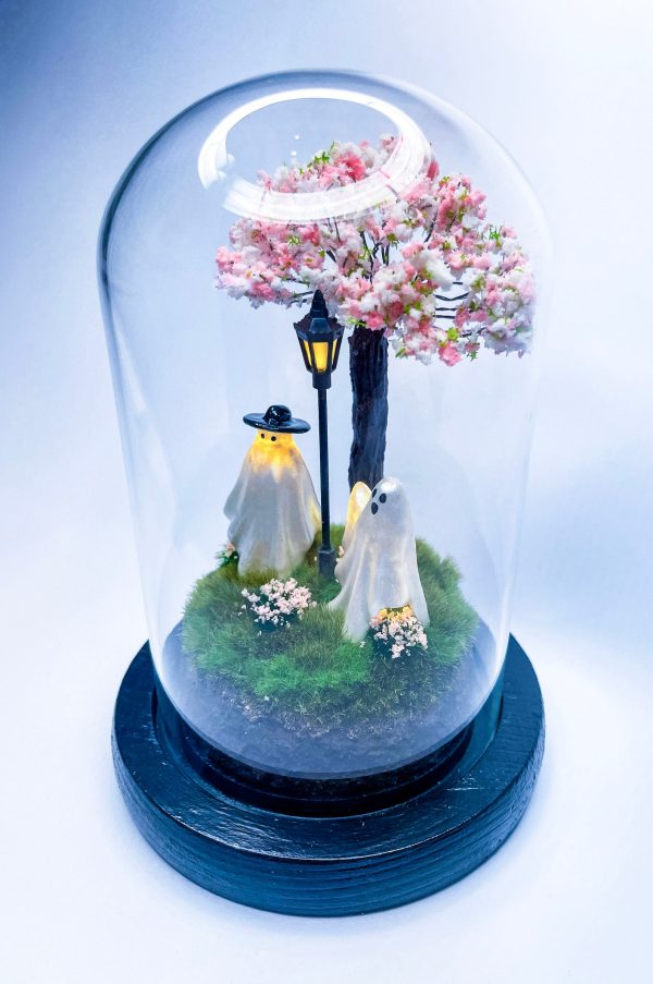 Ghost Cherry Blossom Diorama - Image 7