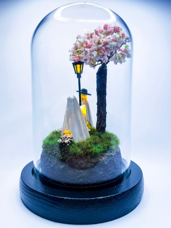 Ghost Cherry Blossom Diorama - Image 6