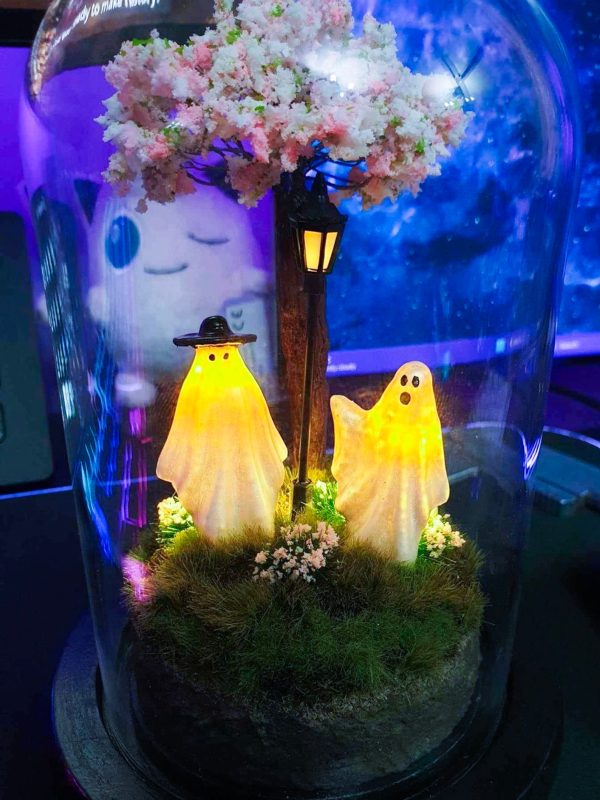 Ghost Cherry Blossom Diorama - Image 4