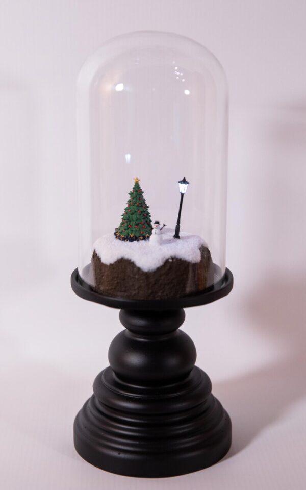 Christmas Snowman Diorama